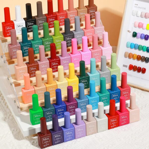 60 colors 15ml vegan gel polish