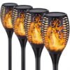 solar torch lights waterproof